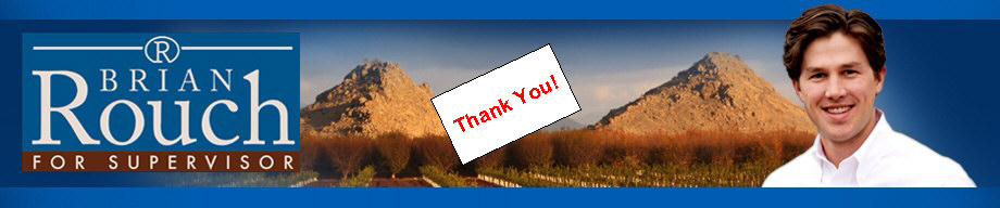 Brian Rouch for Tulare County Supervisor, 4th District